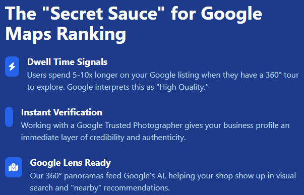 virtual tour secrect sauce